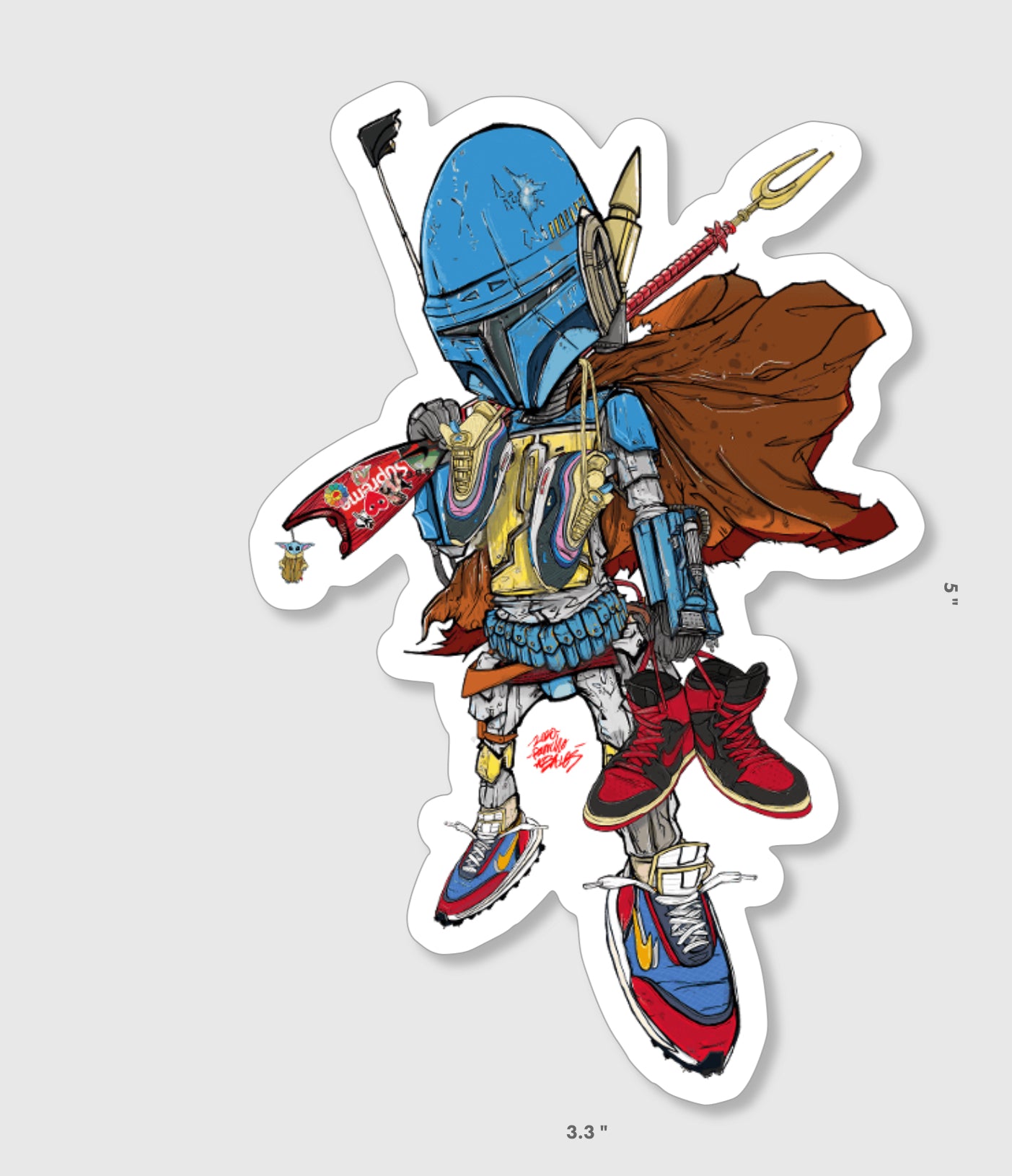 Sneaker Hunter " The OG" Sticker