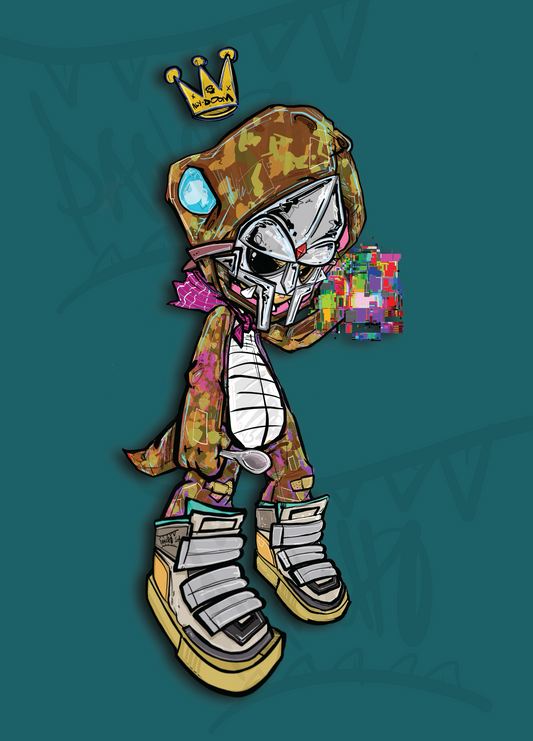DOOMINATION ALYDOOM CAMO Print