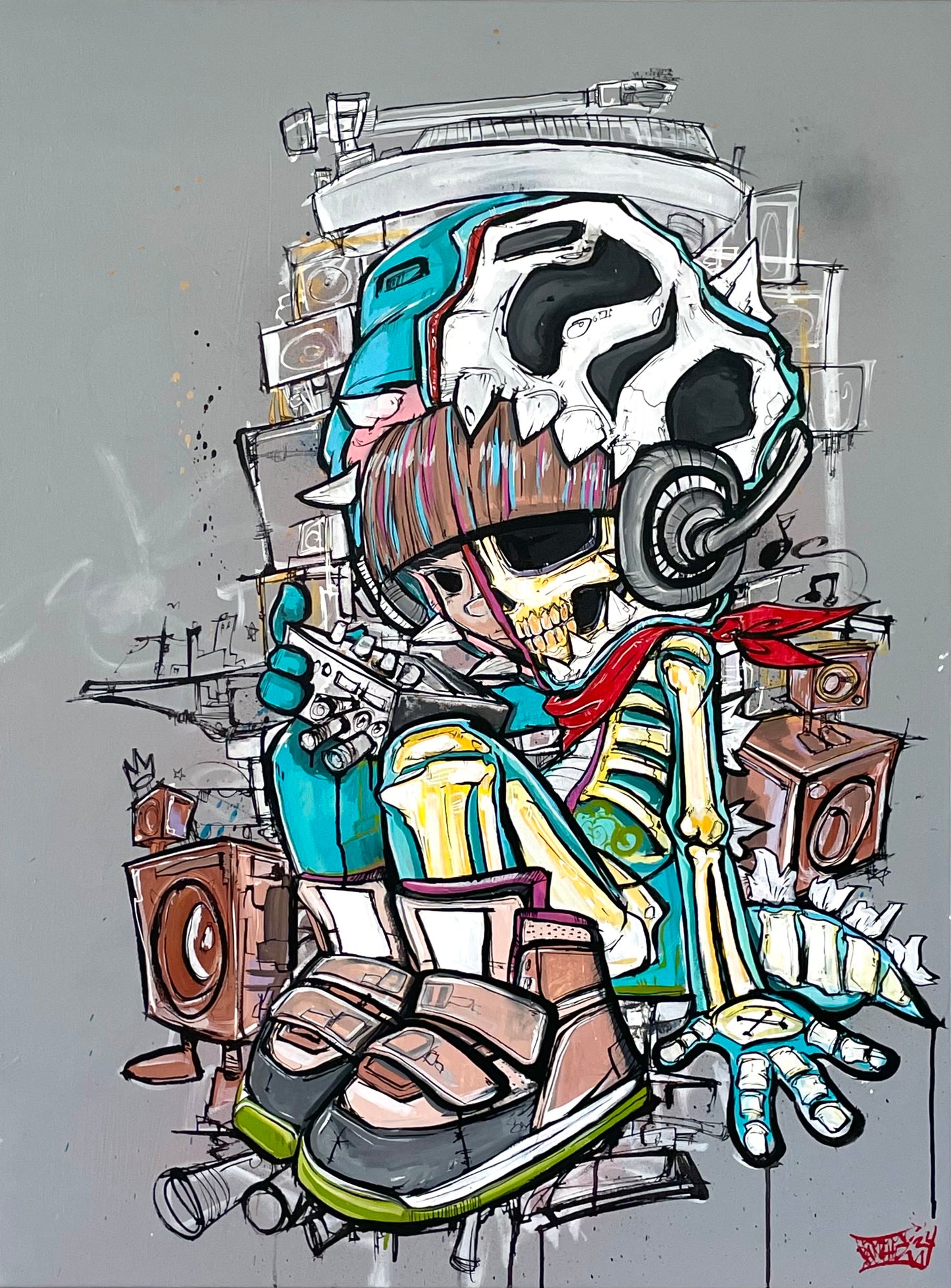 “Speechless” Original Art Work 30”x40”