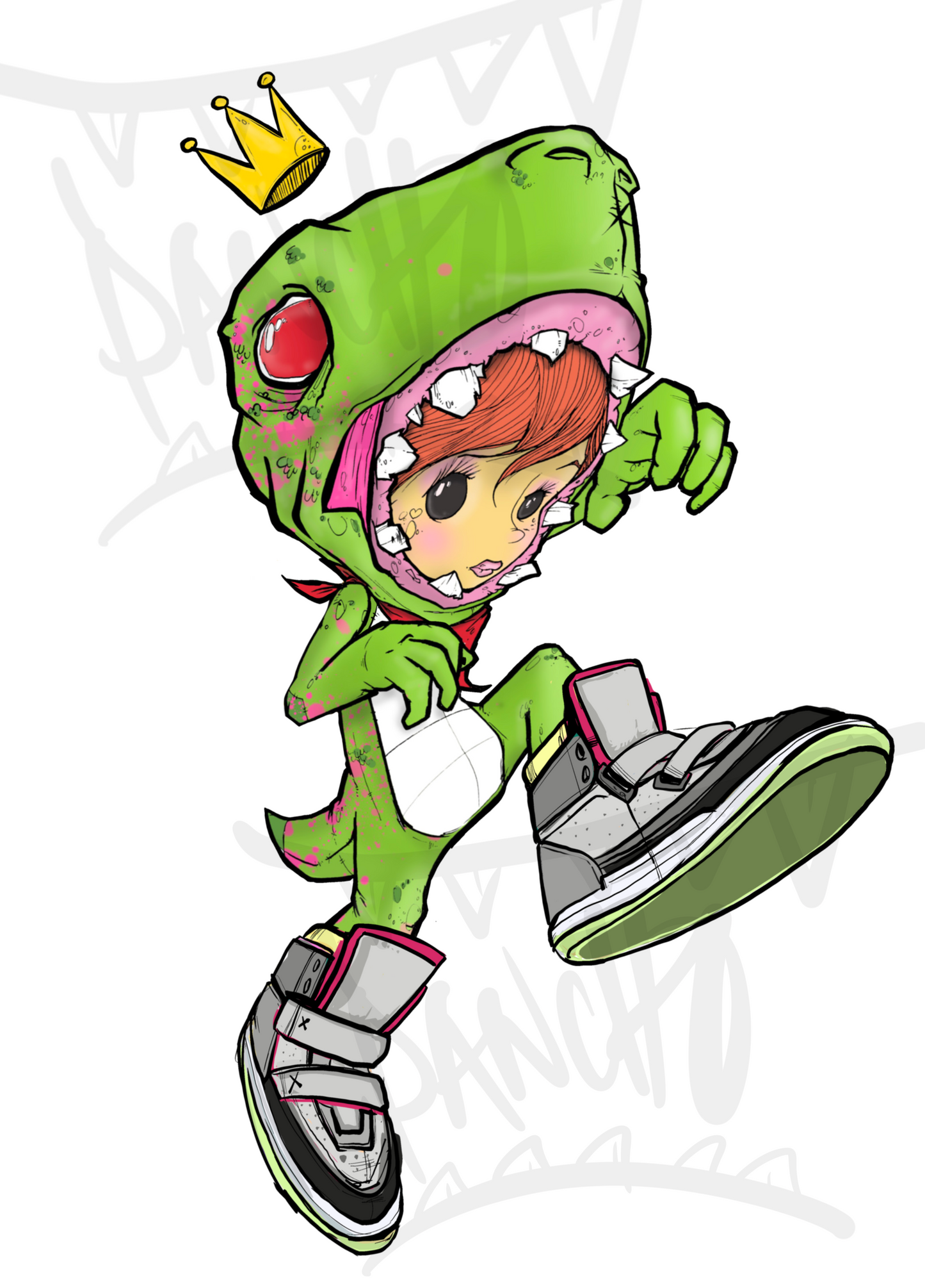 ALYSAURUS STOMPIN 2.0 Print
