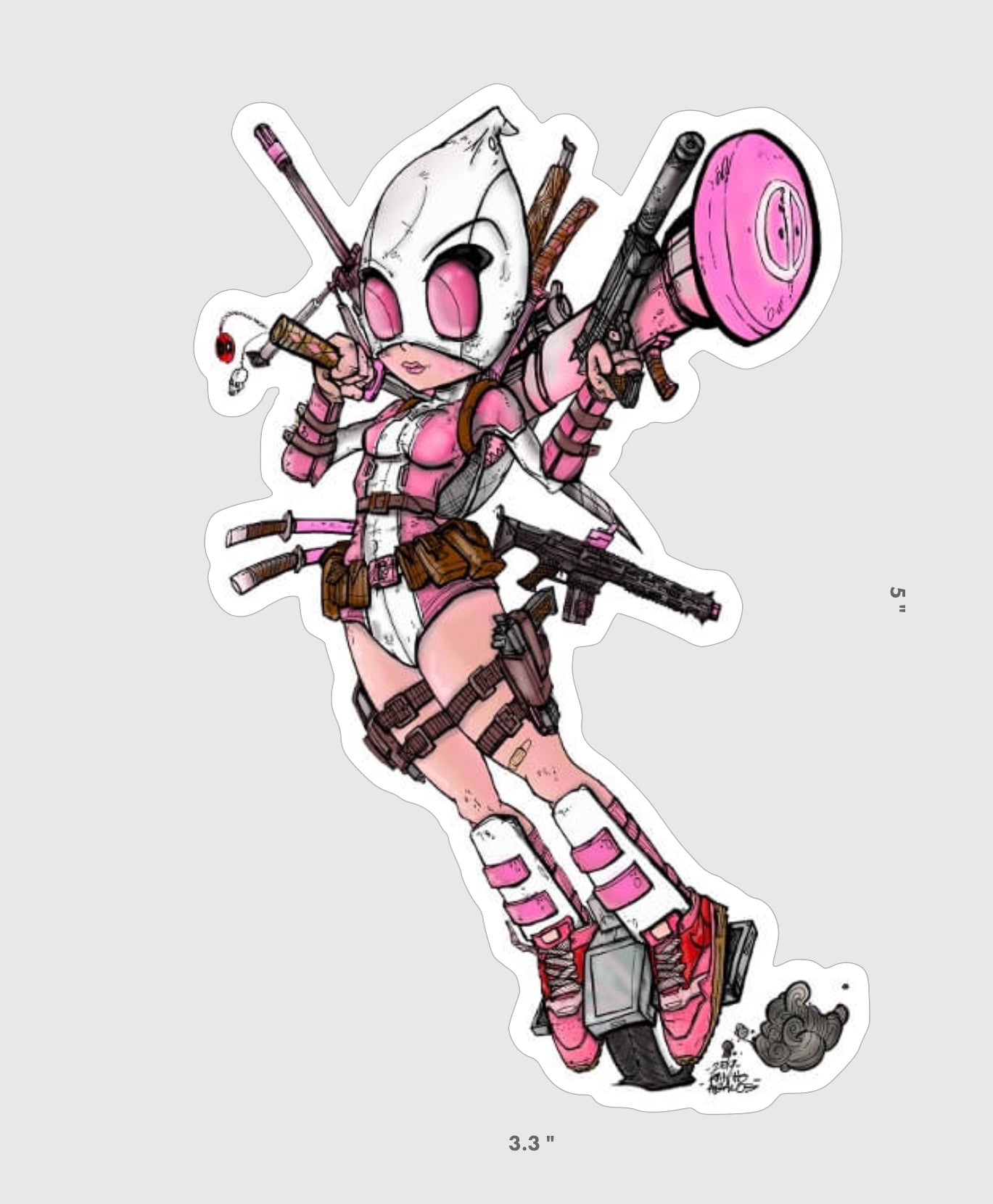 Gwenpool Sticker