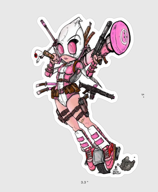 Gwenpool Sticker