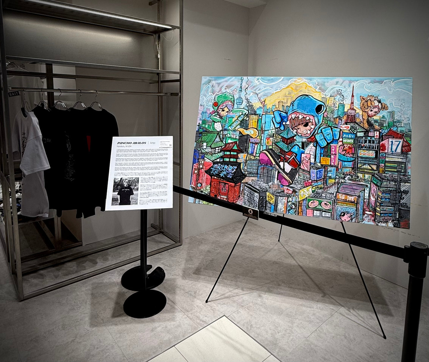 “We’re Taking Over Tokyo” Original Art work 60” x 40”