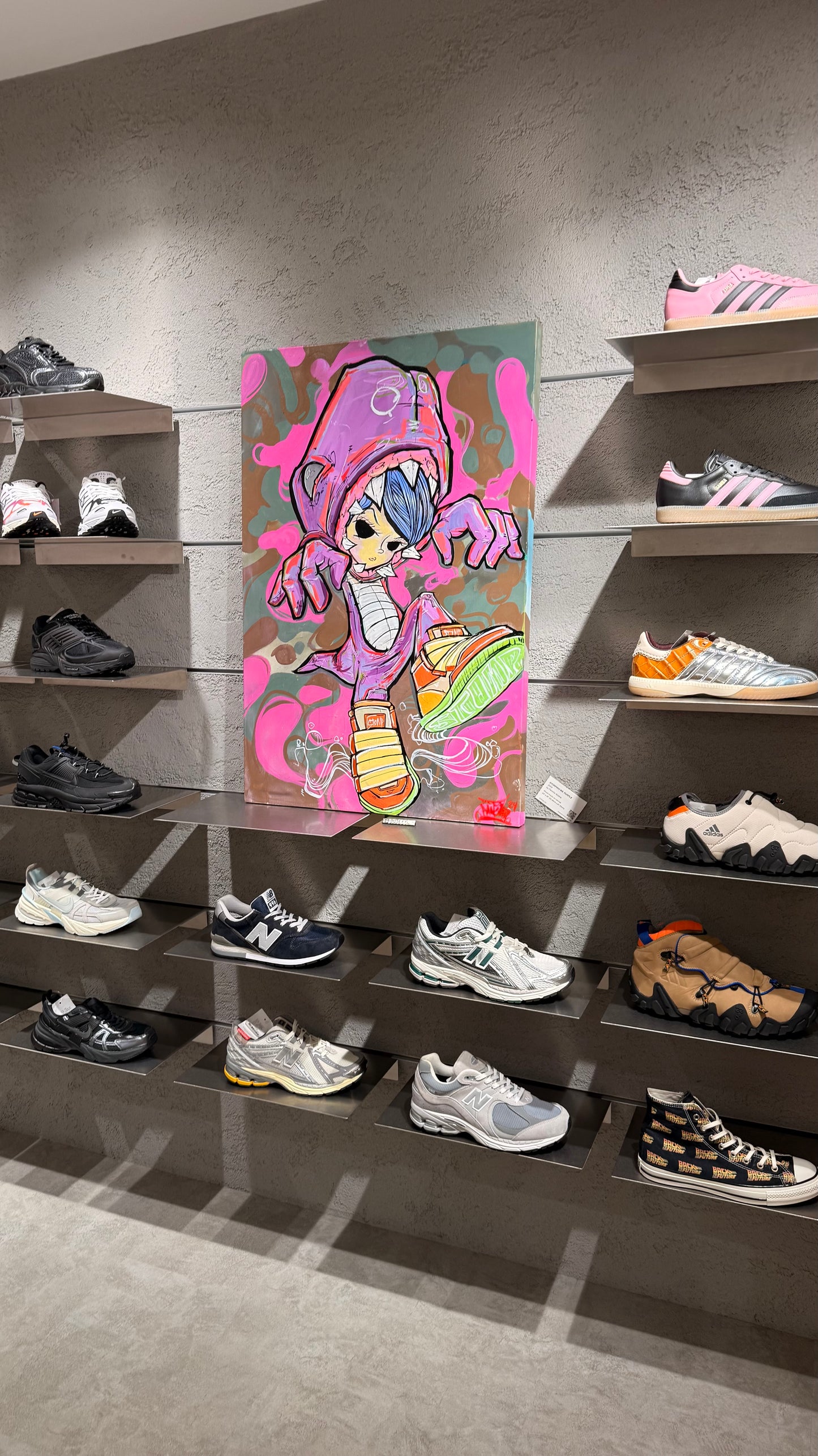 “STOMPING MS. PURPLE” Original Art Work 24”x36”