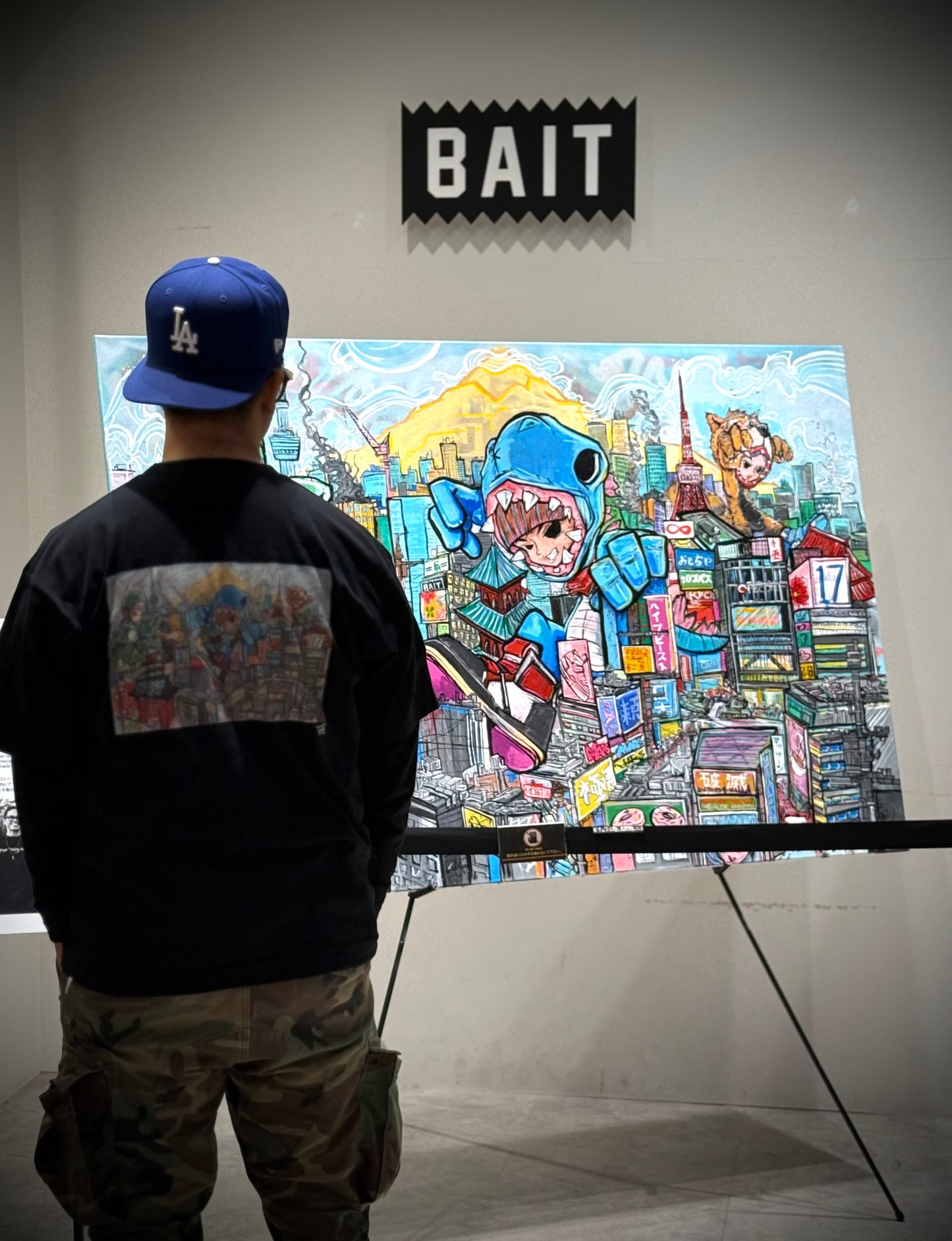 “We’re Taking Over Tokyo” Original Art work 60” x 40”