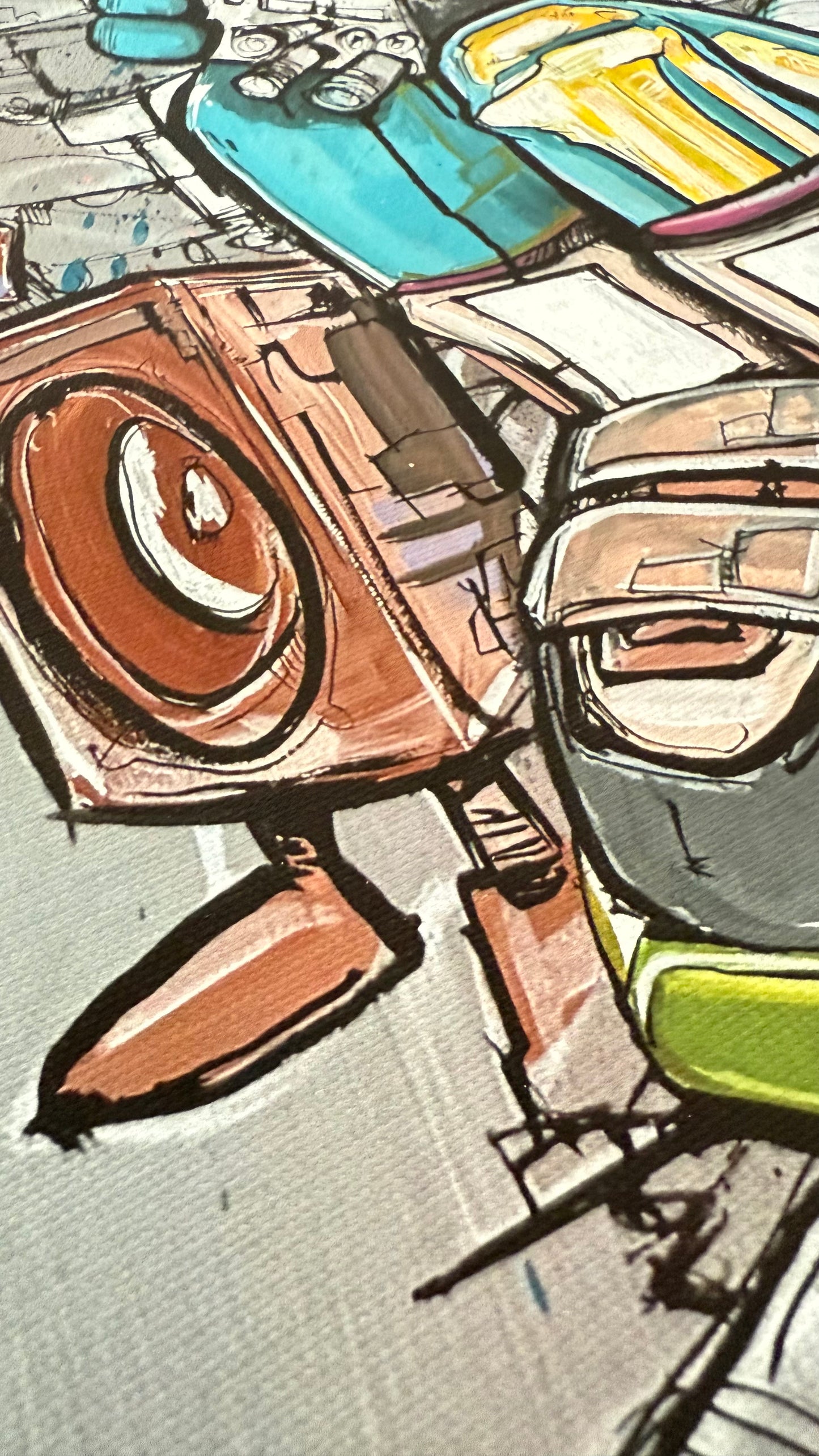 “SPEECHLESS” Canvas Print 18”x24”