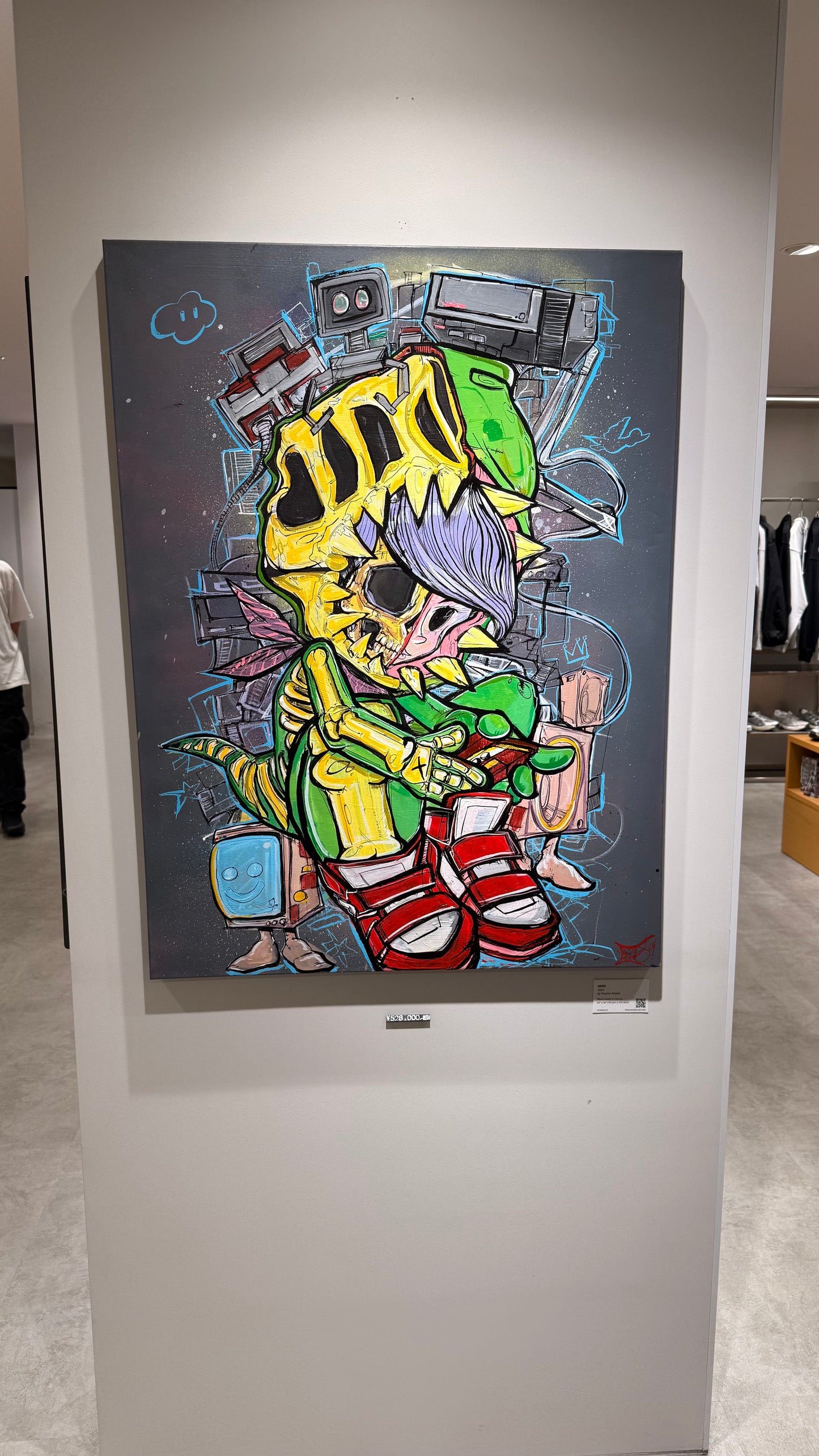 “NERD” Original Art Work 30”x40”