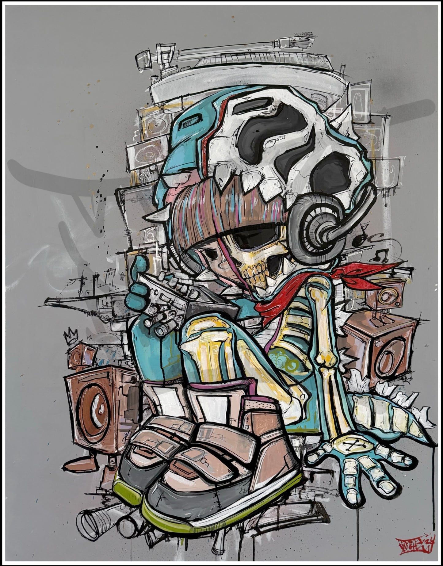 “SPEECHLESS” Canvas Print 18”x24”