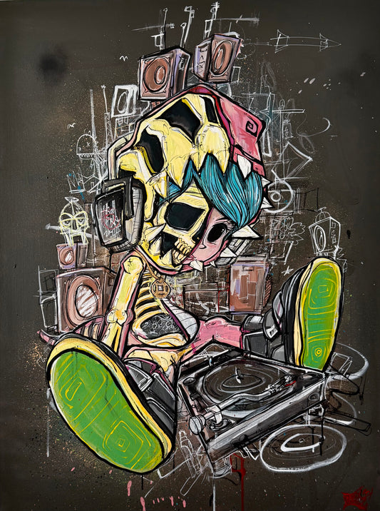 “Muzik” Original Art Work 30”x40”