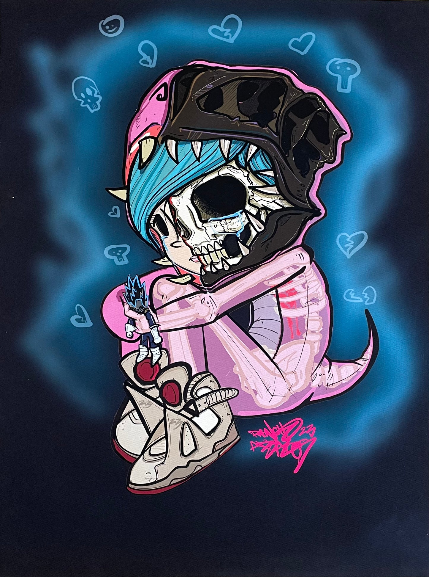 “I Broke My Vegeta” Canvas Print 18"x24"