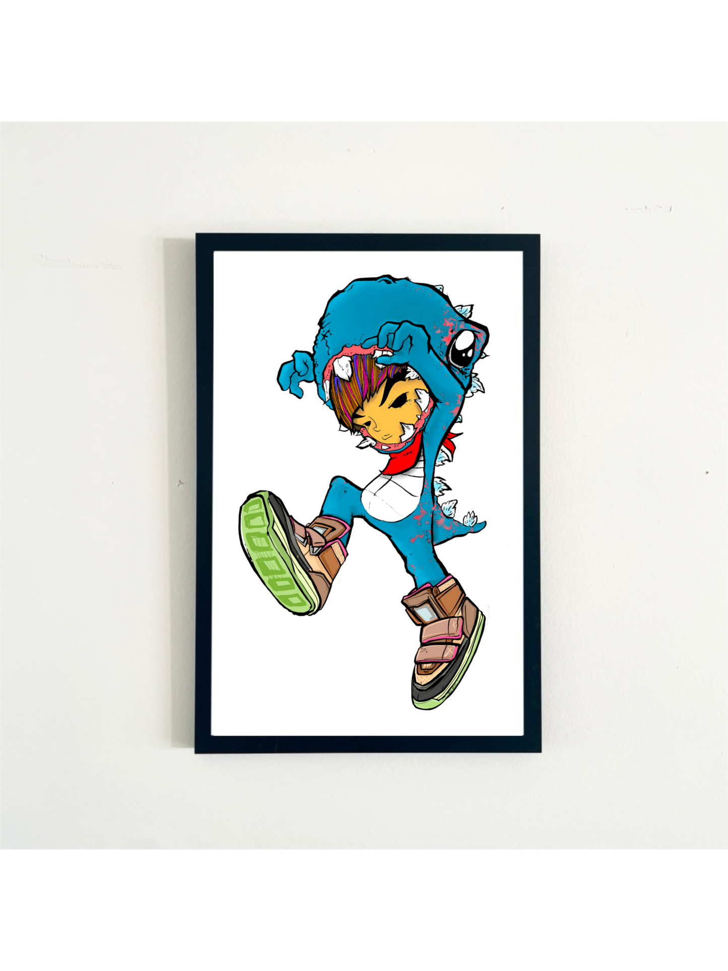 KIDZILLA STOMPIN 2.0 Print