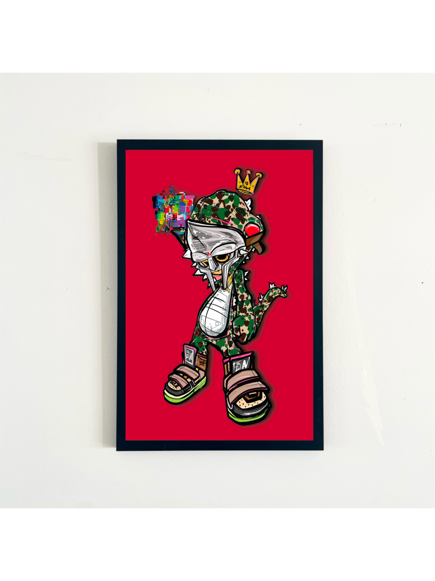 DOOMINATION DOOM ZILLA CAMO Print
