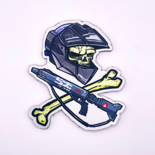 Skull Leader Roy Folker Velcro Patch