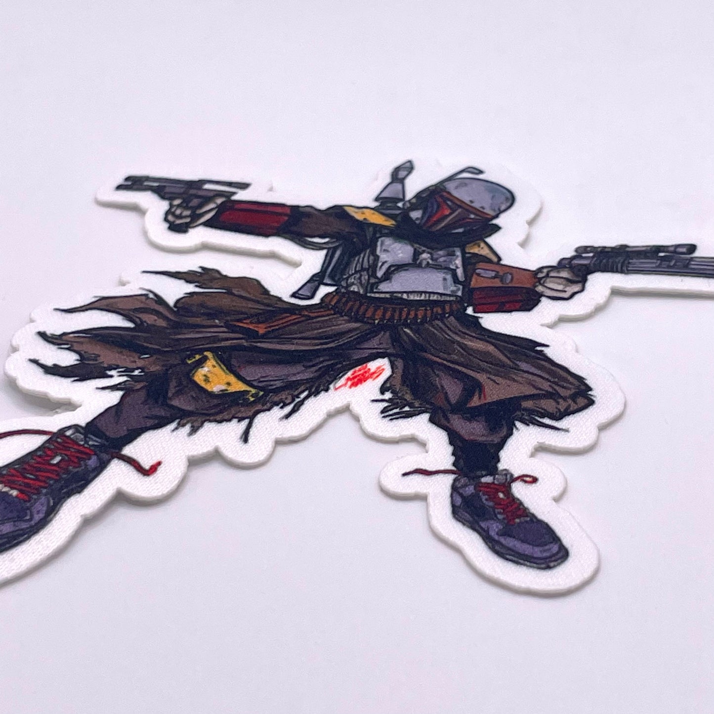 Mando Boba Fette Iron On Patch