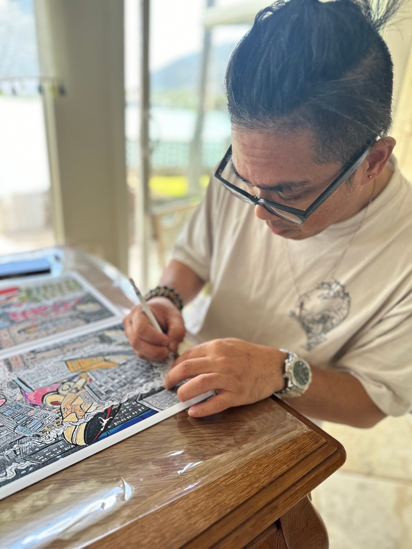 Limited Edition Print: WE’RE TAKING OVER N.Y.C. Fine Art Print Giclee