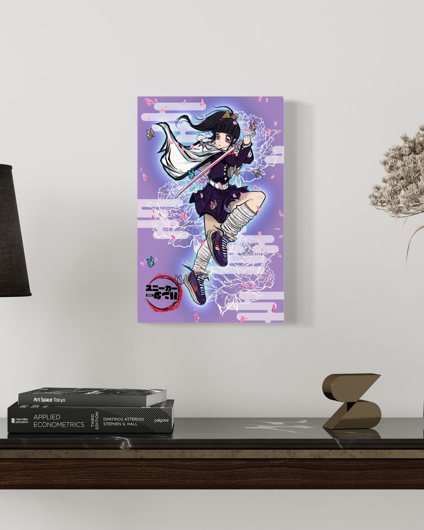 Demon Slayer Kanao Tsuyuri sneaker hunter art print