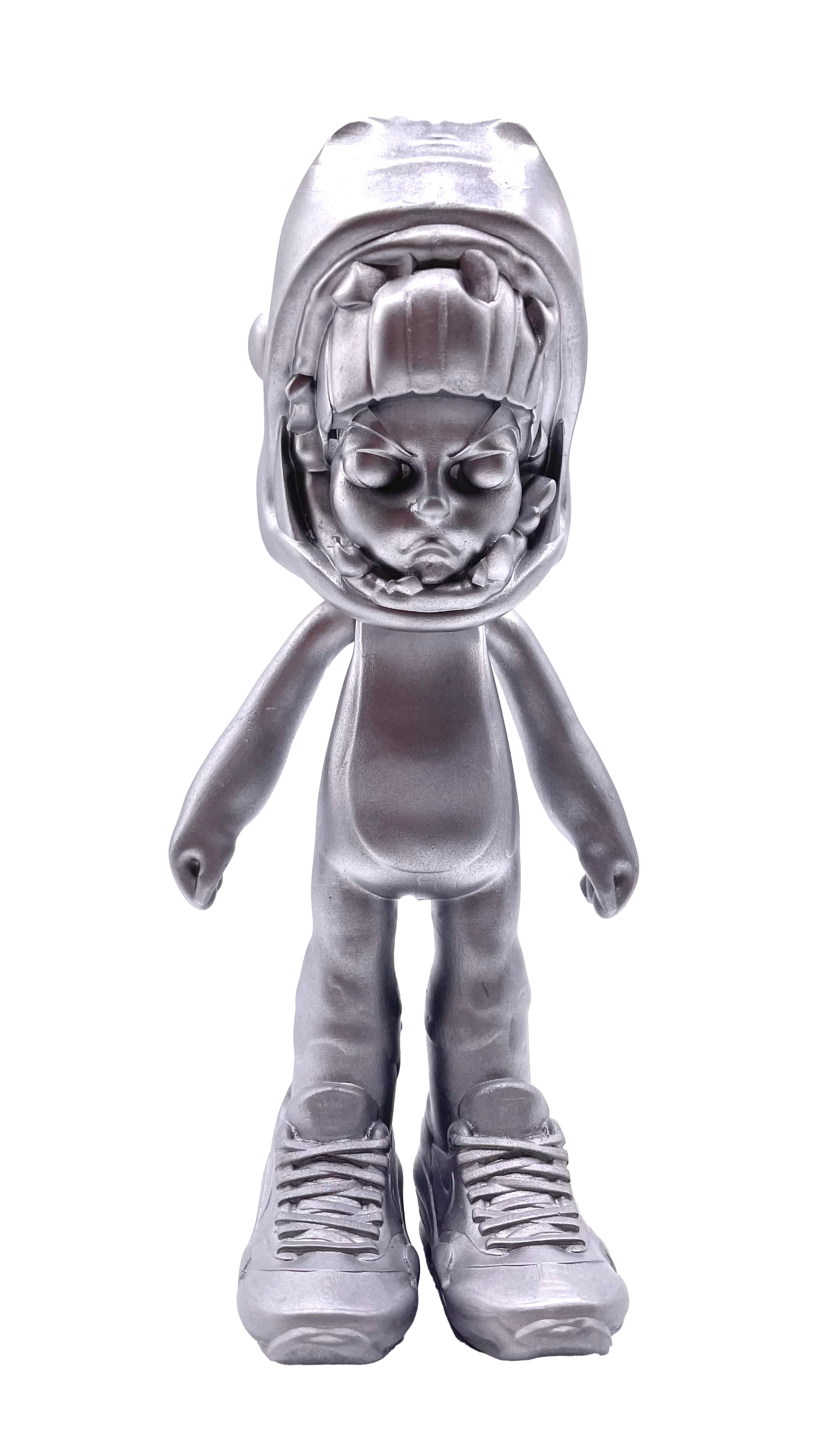 Kidzilla Figure - Silver