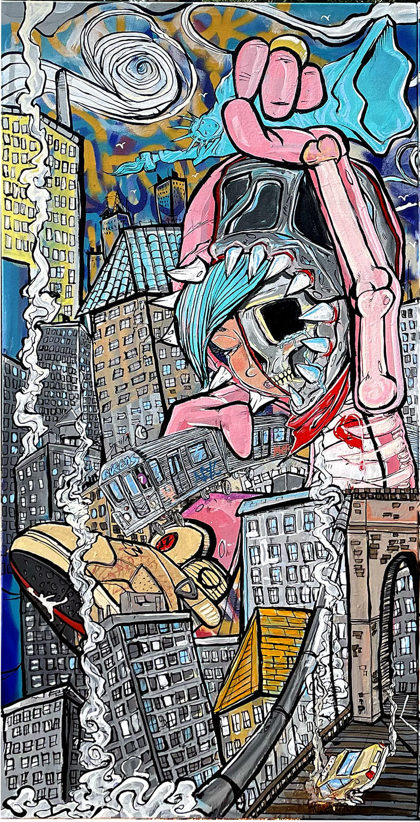 Limited Edition Print: WE’RE TAKING OVER N.Y.C. Fine Art Print Giclee
