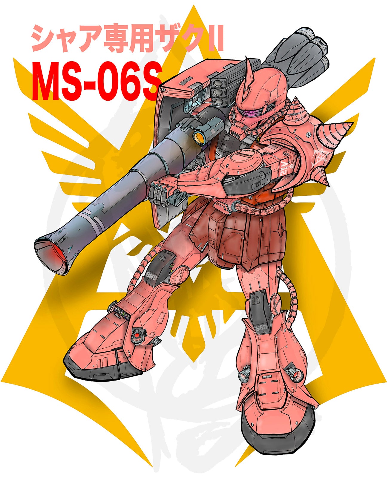 chars zaku print