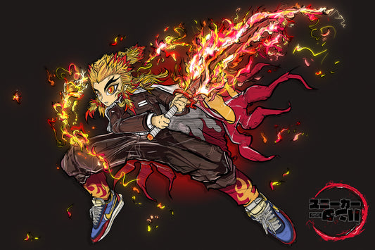 Demon Slayer Rengoku Kyojuro Print