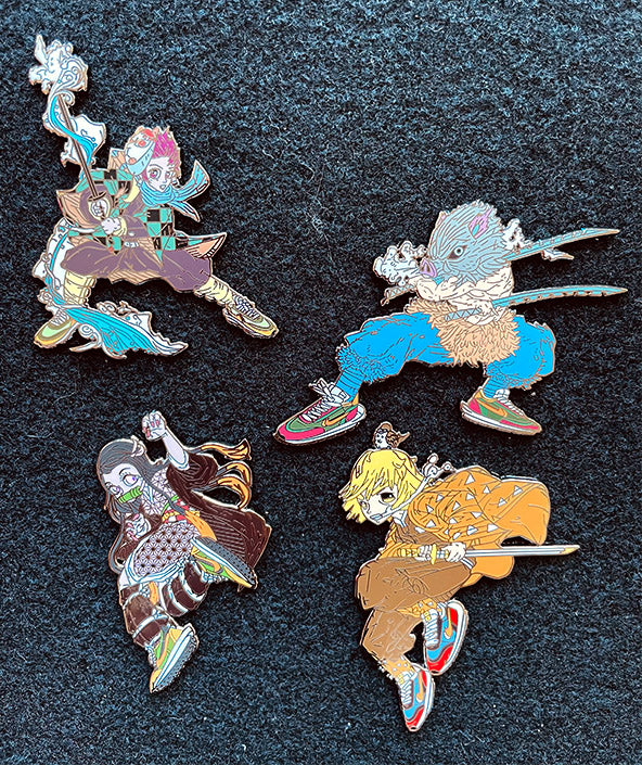 Demon Slayer Tanjiro Enamel Pin