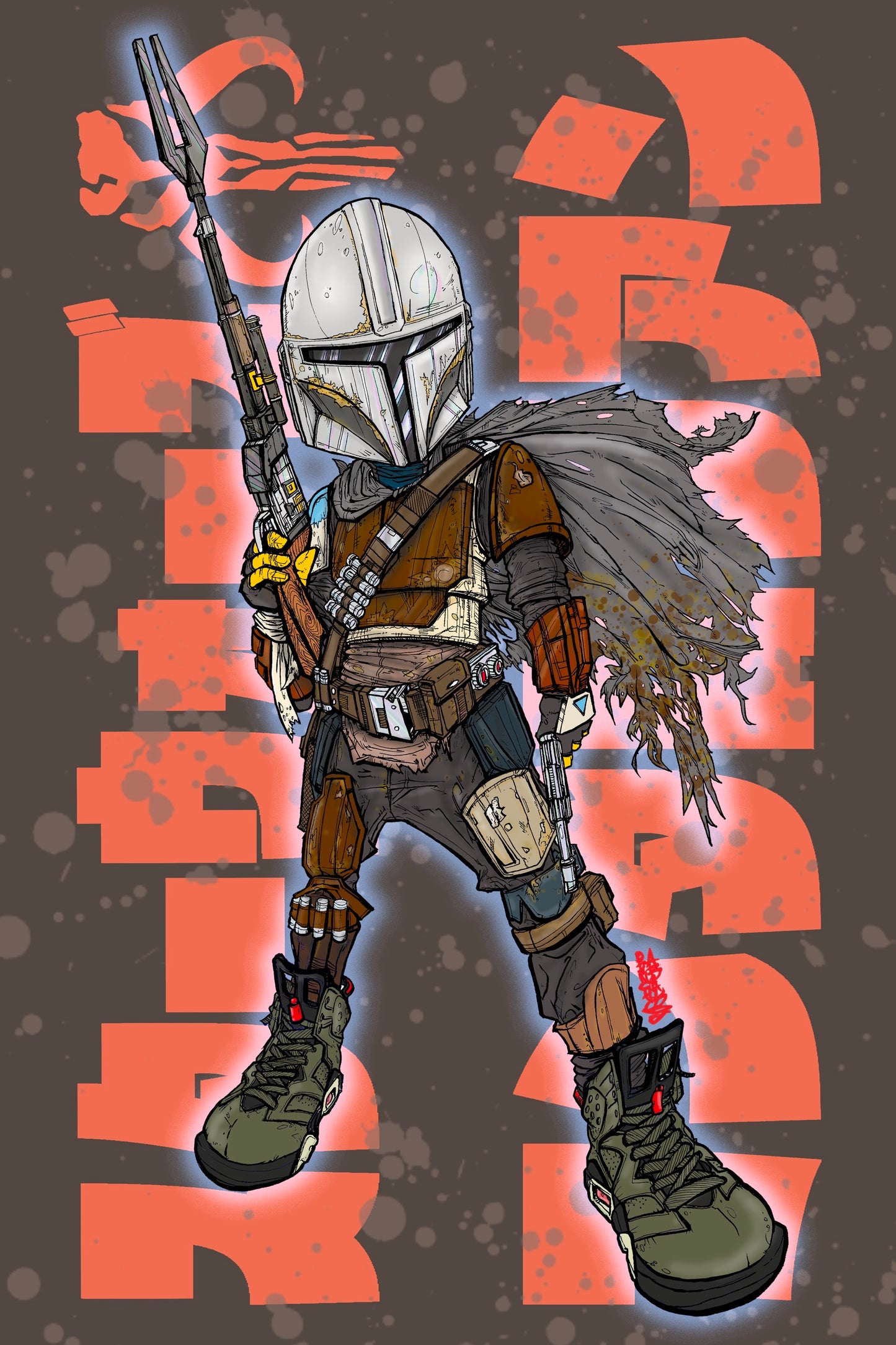 The Mandalorian Print