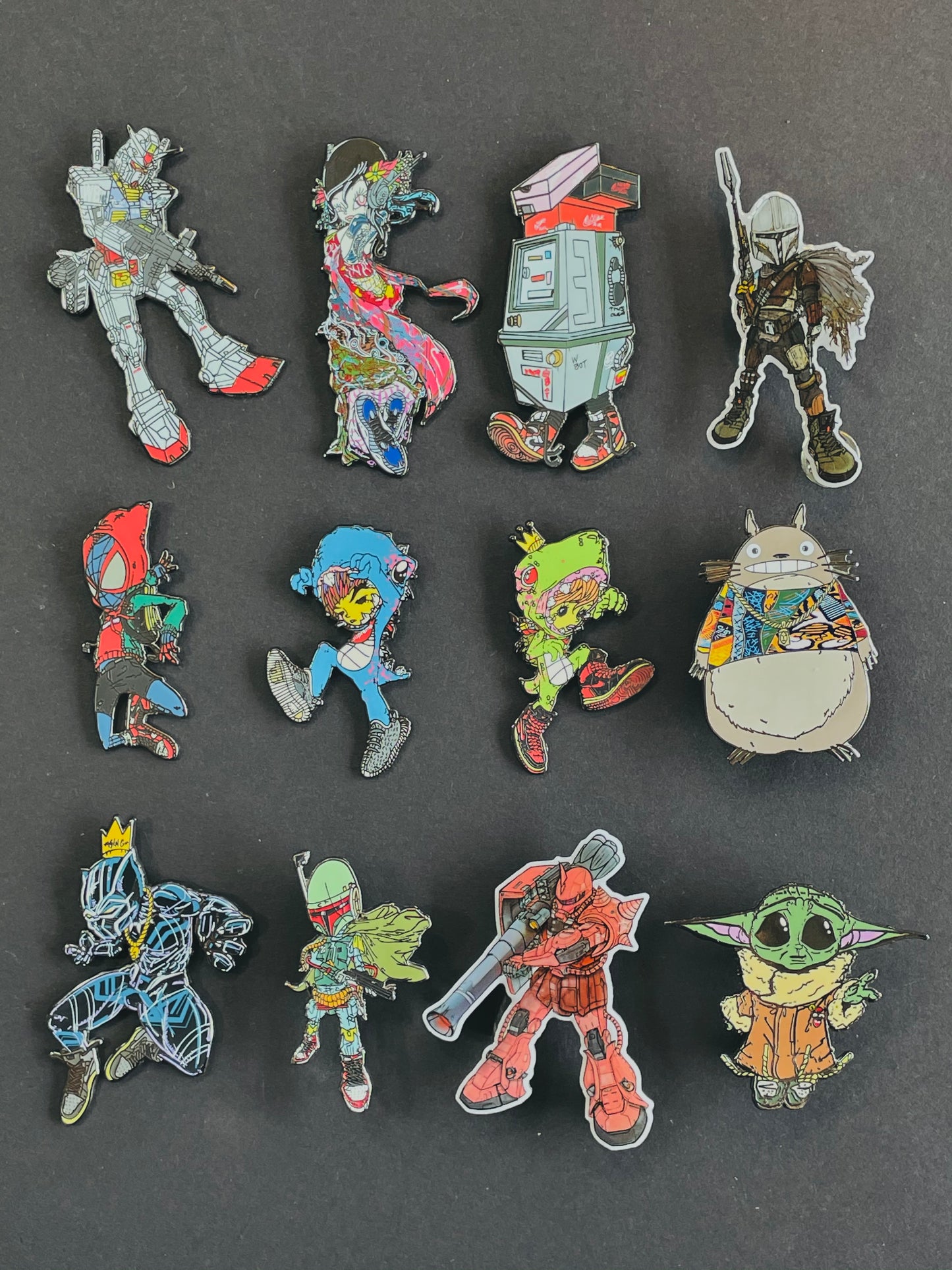 Gundam RX 78-2 enamel pin