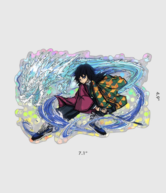 Giyuu Holo Sticker