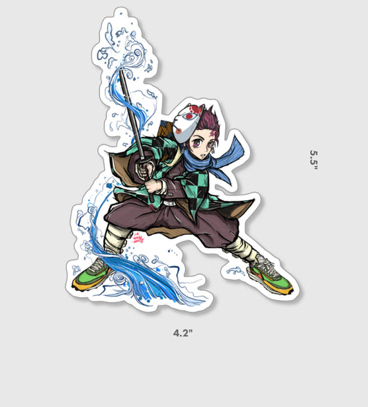 Tanjirom Kamado Sticker