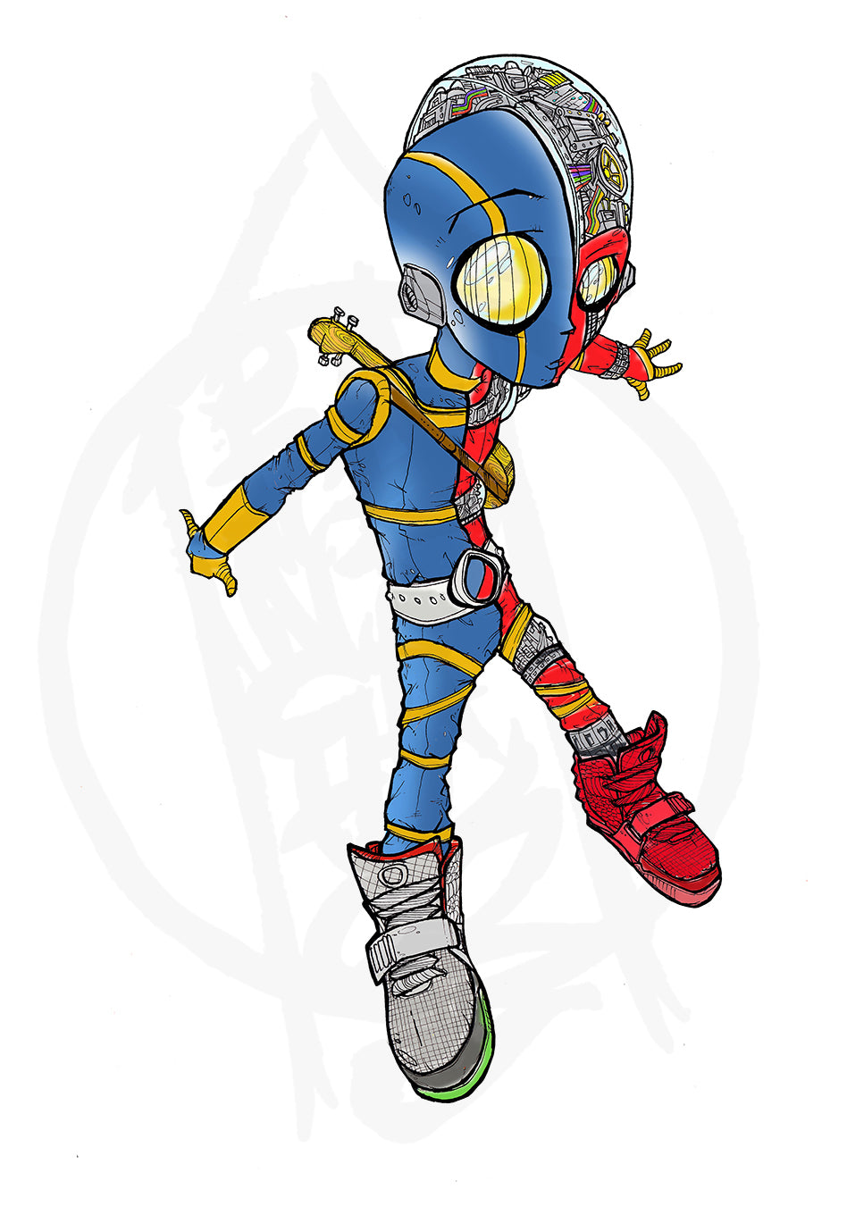 Kikaida Print