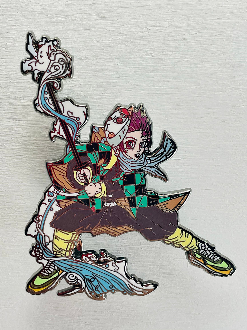 Demon Slayer Tanjiro Enamel Pin