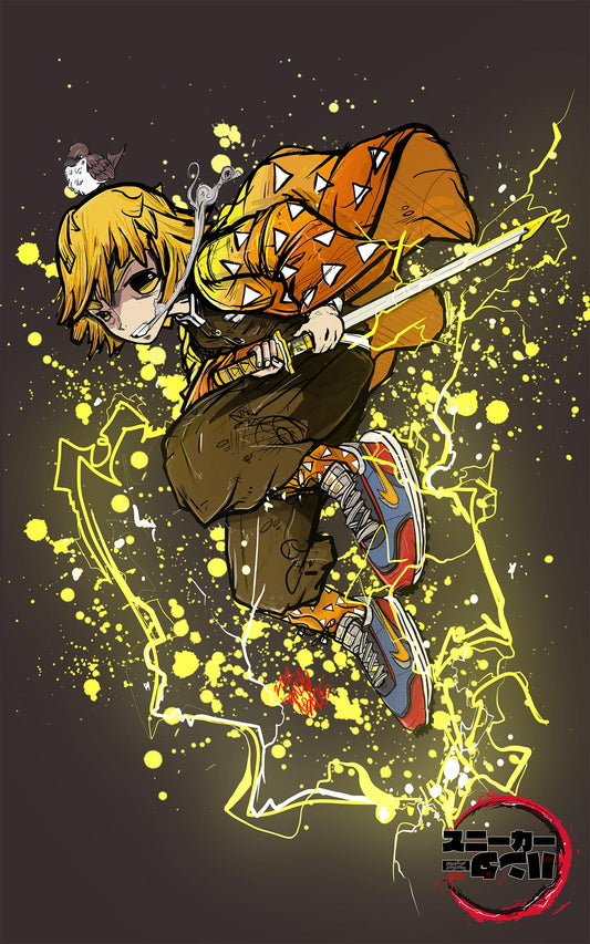Demon Slayer Zenitsu Agatsuma Print
