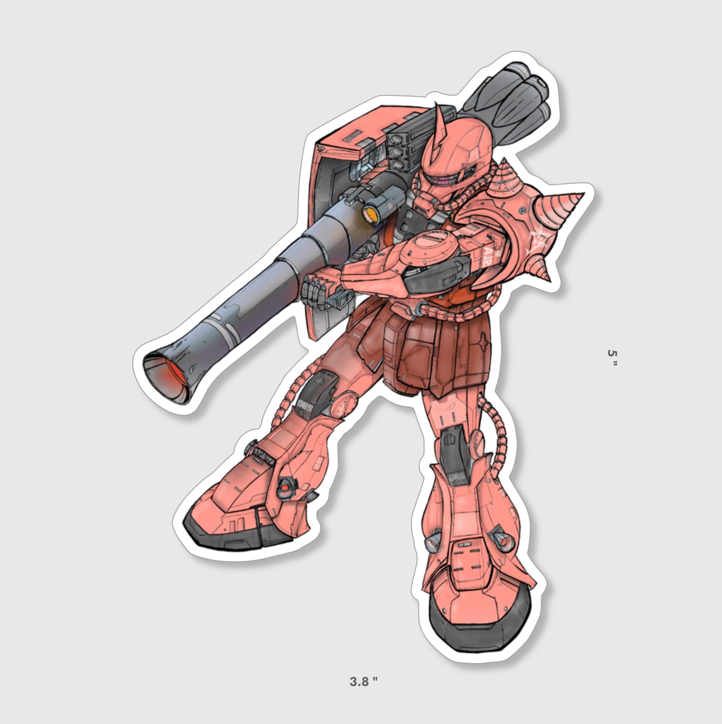 Chars Zaku Sticker
