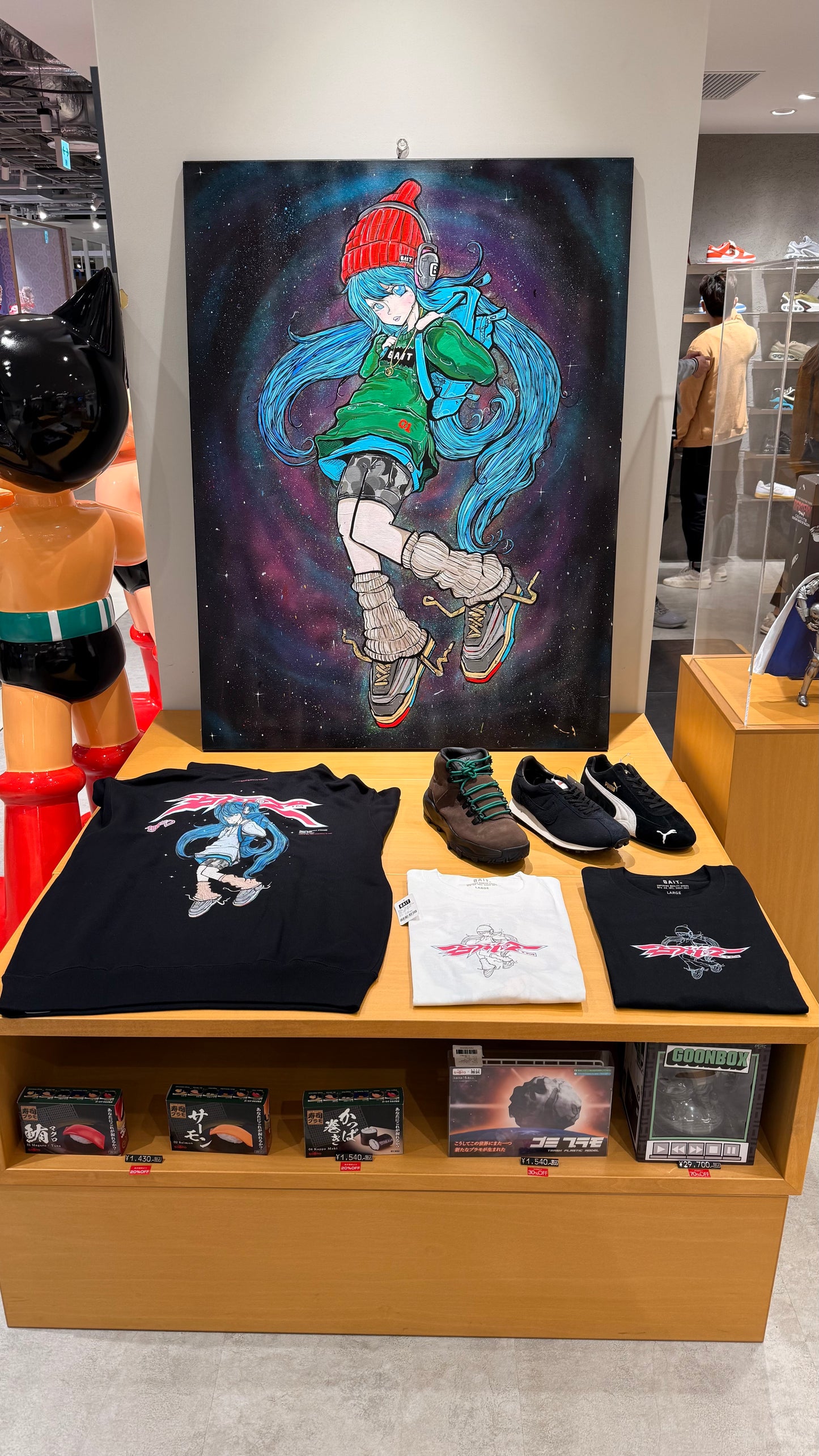 Hatsune miku Bait x Pancho Abalos triple collab original art work