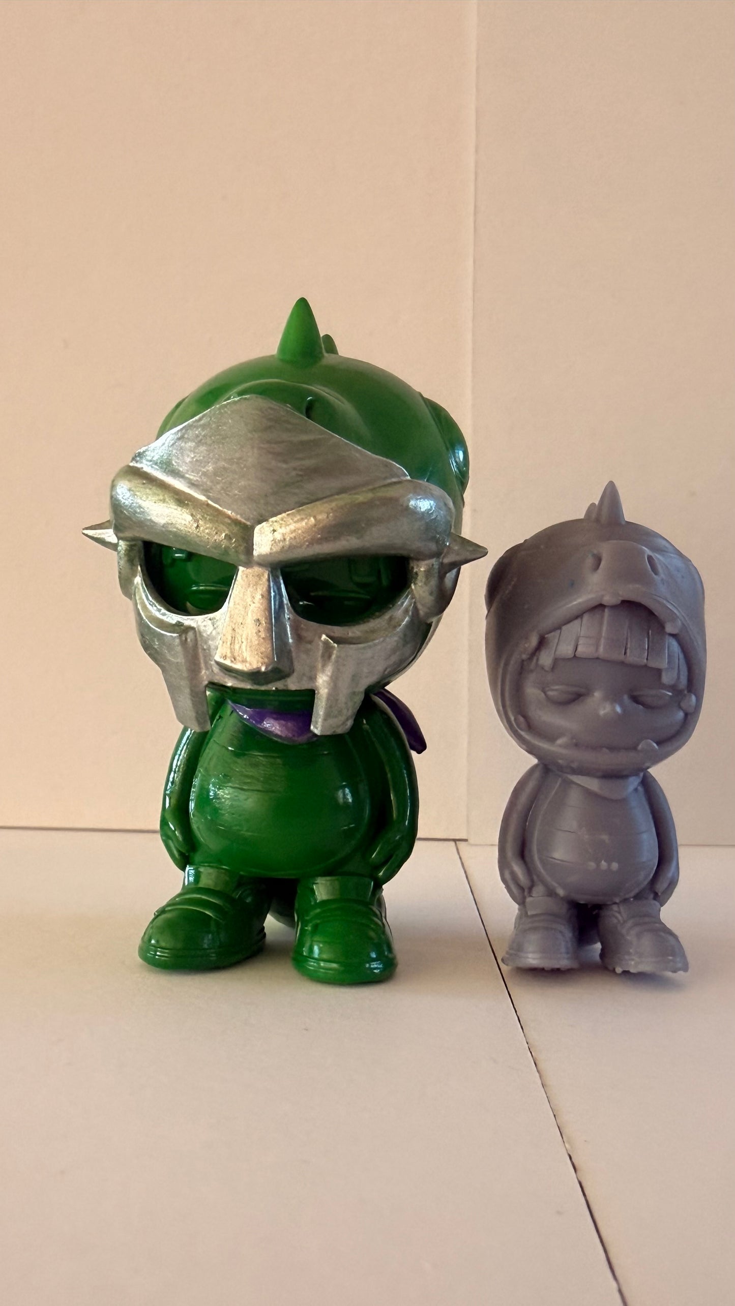 DoomZilla mini figure Green