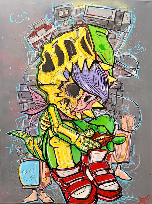 “NERD” Original Art Work 30”x40”