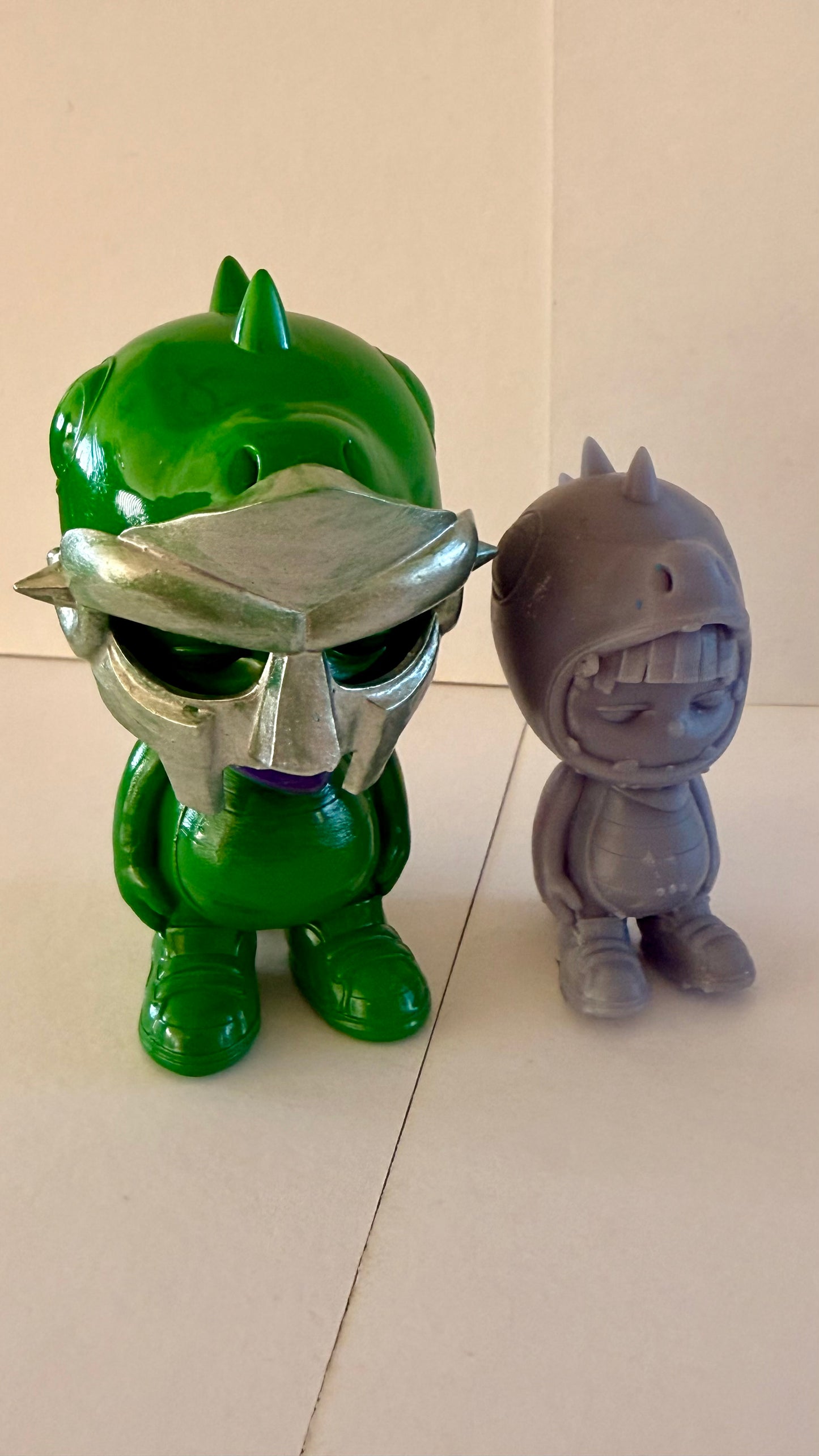 DoomZilla mini figure Green