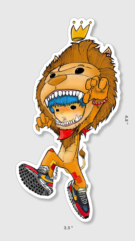 LionO Kid sticker