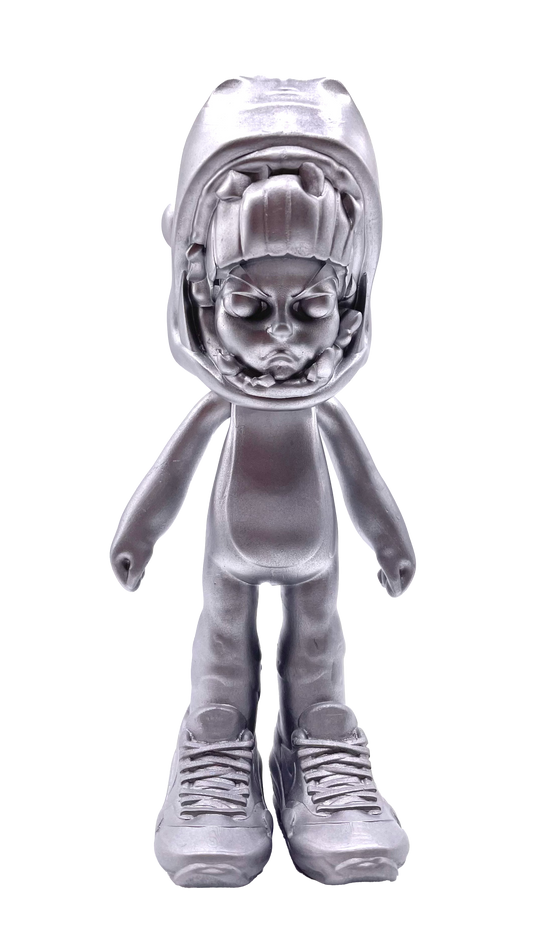 Kidzilla Figure - Silver
