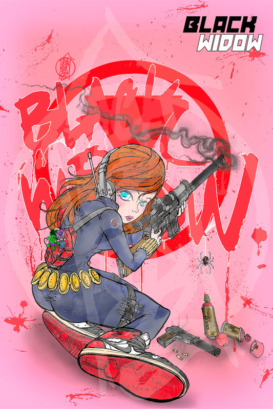 Black Widow Print