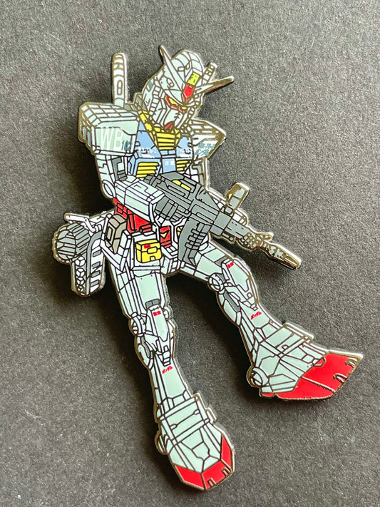 Gundam RX 78-2 enamel pin