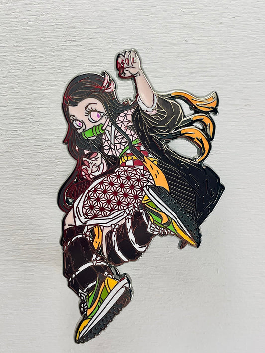 Demon Slayer Nezuko enamel pin